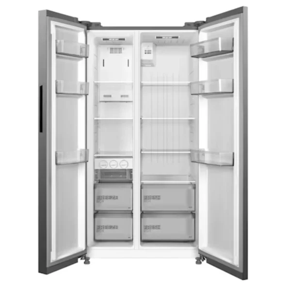 Midea 710 Liter Side By Side Refrigerator, Double Door, Inverter Compressor, Color Grey Model – MDRS710FIE46AED – 1 Year Full 5 Years Compressor Warranty. - Image 2