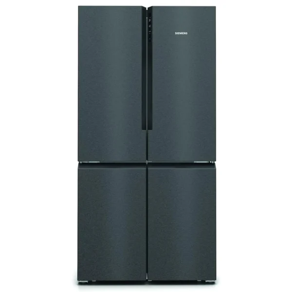 Siemens 605 Liters French Door Refrigerator, No Frost, Multi Airflow, Super Cooling, Color Black Model – KF96NAXEAG – 1 Year Full 5 Years Compressor Warranty