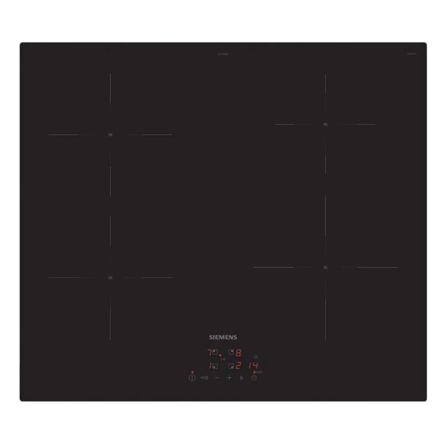 Siemens 60 cm Built In Induction Hob, 4 Cooking Zones, iQ100, Color Black Model – EU611BEB5E – 3 Years Brand Warranty.