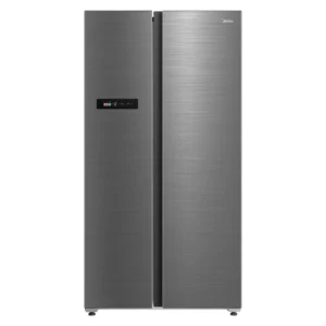 Midea 791 Liter Side By Side Refrigerator, Frost Free, Wi-Fi Connectivity, Voice Assistant, Multi-Air Flow, Inverter Quattro, Color Silver Model – MDRS791MIE46AE – 1 Year Full 5 Years Compressor Warranty.