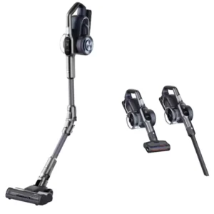 Jimmy Cordless Vacuum Cleaner All in One Powerful 260AW Suction, LED Screen and Smart Functionality, Deep Cleans both carpets and hard floors Grey/Silver Model – H11 Pro | 1 Year Warranty
