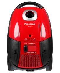 Panasonic 2300W Bagged Vacuum Cleaner Anti-Bacteria Normal Hose Red Model – MC-CG717R149 – 1 Year Warranty