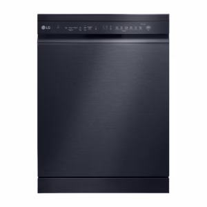 LG 14 Place Setting Dishwasher, 9 Programs Quad Wash, Easy Rack plus, Less Noise, Dual zone Wash, Turbo Cycle, Inverter Direct Drive Motor Black Model – DFC513FM.