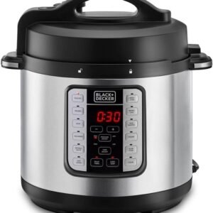 Black & Decker 1000W, 10L, Multi-Cooker, Electric Pressure Cooker - BD-PCP1010-B5 - 1 Year Full Warranty