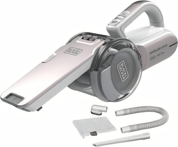 Black & Decker 18V Cordless Handheld Pivot Vacuum Cleaner - BD-PV1820L-GB - 1 Year Full Warranty