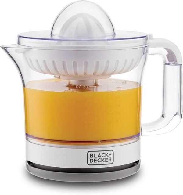 Black & Decker Citrus juicer 600ml - BD-CJ675-B5 - 1 Year Full Warranty