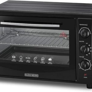 Black & Decker 1800W, Toaster Oven, Double Glass Door , Toasting/Baking/Broiling - BD-TRO45RDG-B5 - 1 Year Full Warranty