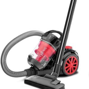 Black+Decker Multi-Cyclonic Bagless Corded Canister Vacuum Cleaner - BD-VM1680-B5 - 1 Year Full Warranty