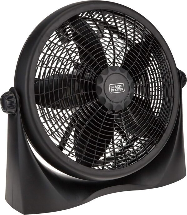 Black+Decker, 16 Inch Box Fan, 18W - Black - BD-FB1620-B5 - 1 Year Full Warranty