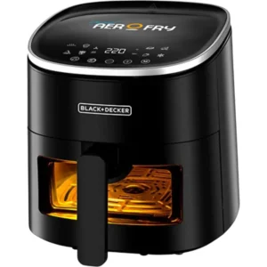 Black and Decker Aerofry Air Fryer – BD-AF4210-B5 - 1 Year Full Warranty