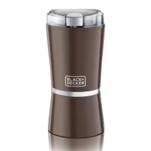 Black+Decker Coffee Grinder And Coffee Bean Mill 150W With SS Cup and Blade for Finer and Controlled Output Model – BD-CBM4-B5 – 1 Year Warranty.