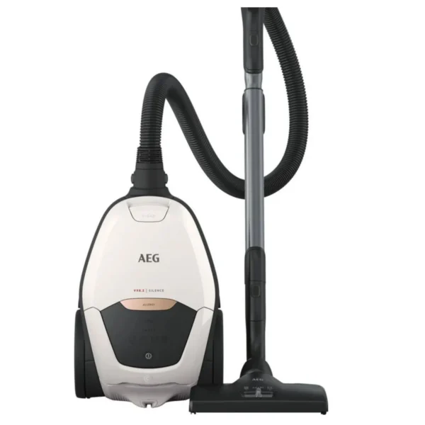 AEG 600W Bagless Vacuum Cleaner, 3.5 Liters, Soft White Model – VX821ALR – 1 Year Warranty