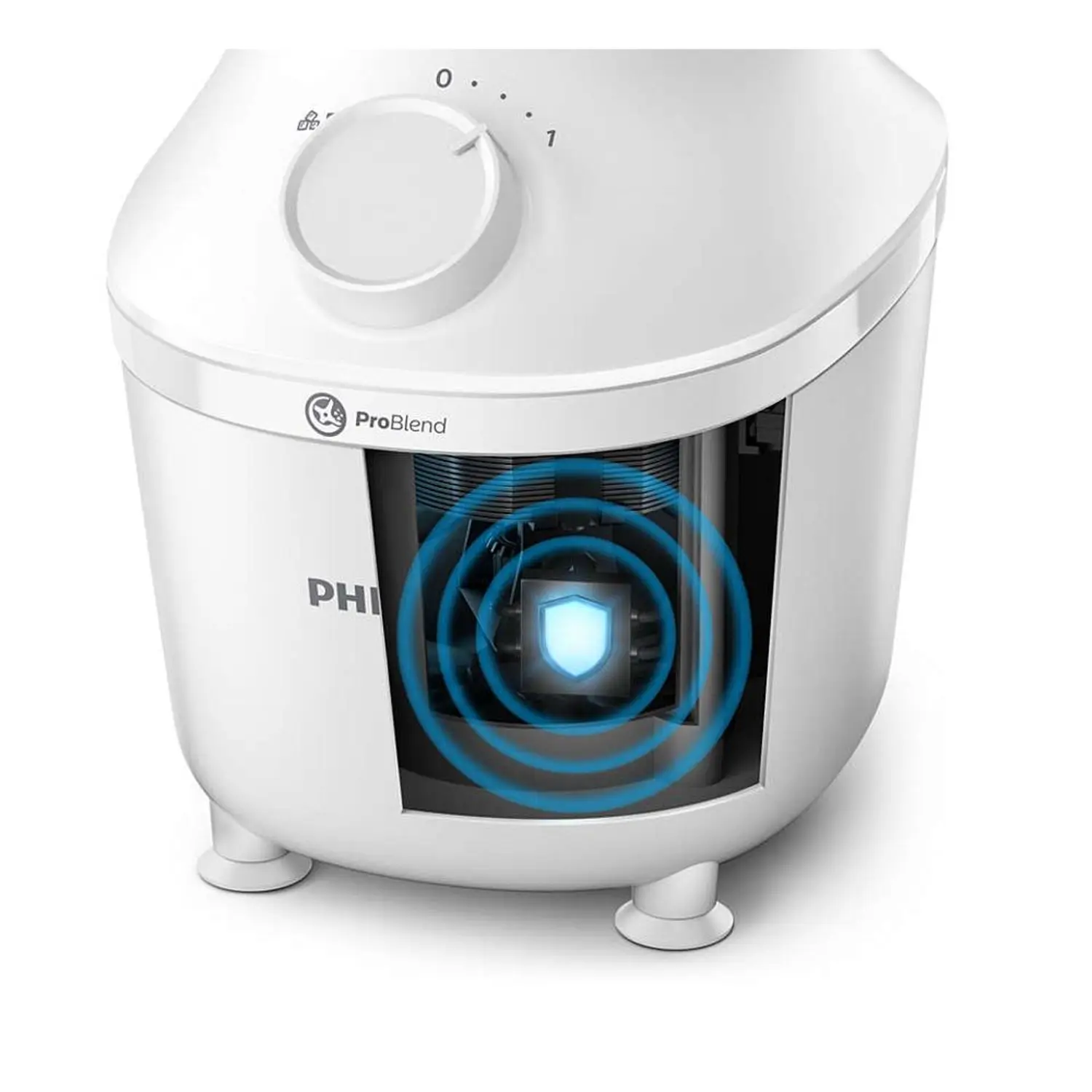 Philips 3000Series, 1.9 Litres, Blender Chopper , Jar , White Model – HR2041/30 – 1 Year Full Warranty