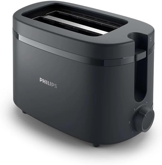Philips 900W Domestic Appliances Toaster Black Model - HD2510/91- 1 Year Full Warranty