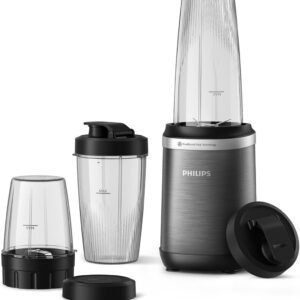 Philips Personal Blender, 5000 Series, 1000W, Color Silver Metal Model – HR2767/00