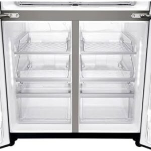LG 570 Liters Slim French Door Refrigerator, Color White - GRX29FFQRB - International Version