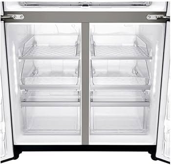LG 570 Liters Slim French Door Refrigerator, Color White - GRX29FFQRB - International Version
