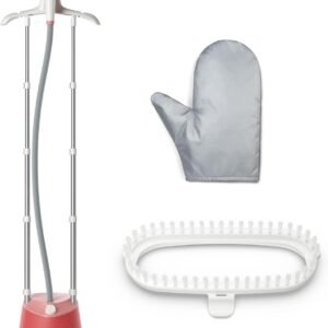 Philips 1800W Garment Steamer ,1.8L , 3 Steam Setting , Soft Red - STE1020/46 - 1 Year Full Warranty