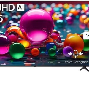 LG 65 Inch 4K UHD Al Smart TV, UA85 Series, AI Magic Remote, Ready HDR10, WebOS 25, Color Black (2025) Model - 65UA8500LA IDN - International Version