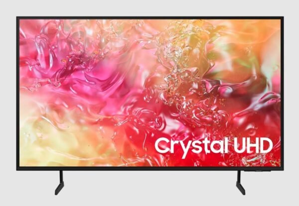 Samsung 43 Inch Crystal UHD Smart TV,  Samsung TV ,Color Blcak (2024) Model – UA43DU7000UXZN – 1 Year Full Warranty,