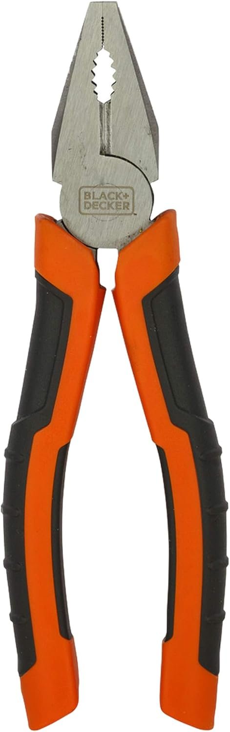 Black+Decker Combination Pliers, 180 mm - BD-BDHT81588