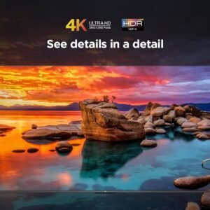 TCL 85Inch 4K UHD QLED Google Smart TV with Dolby Vision, Dolby Atmos, HDR10+, AiPQ Processor & Bezel-Less Design - 85P745D-T2 - 1 Year Full Warranty