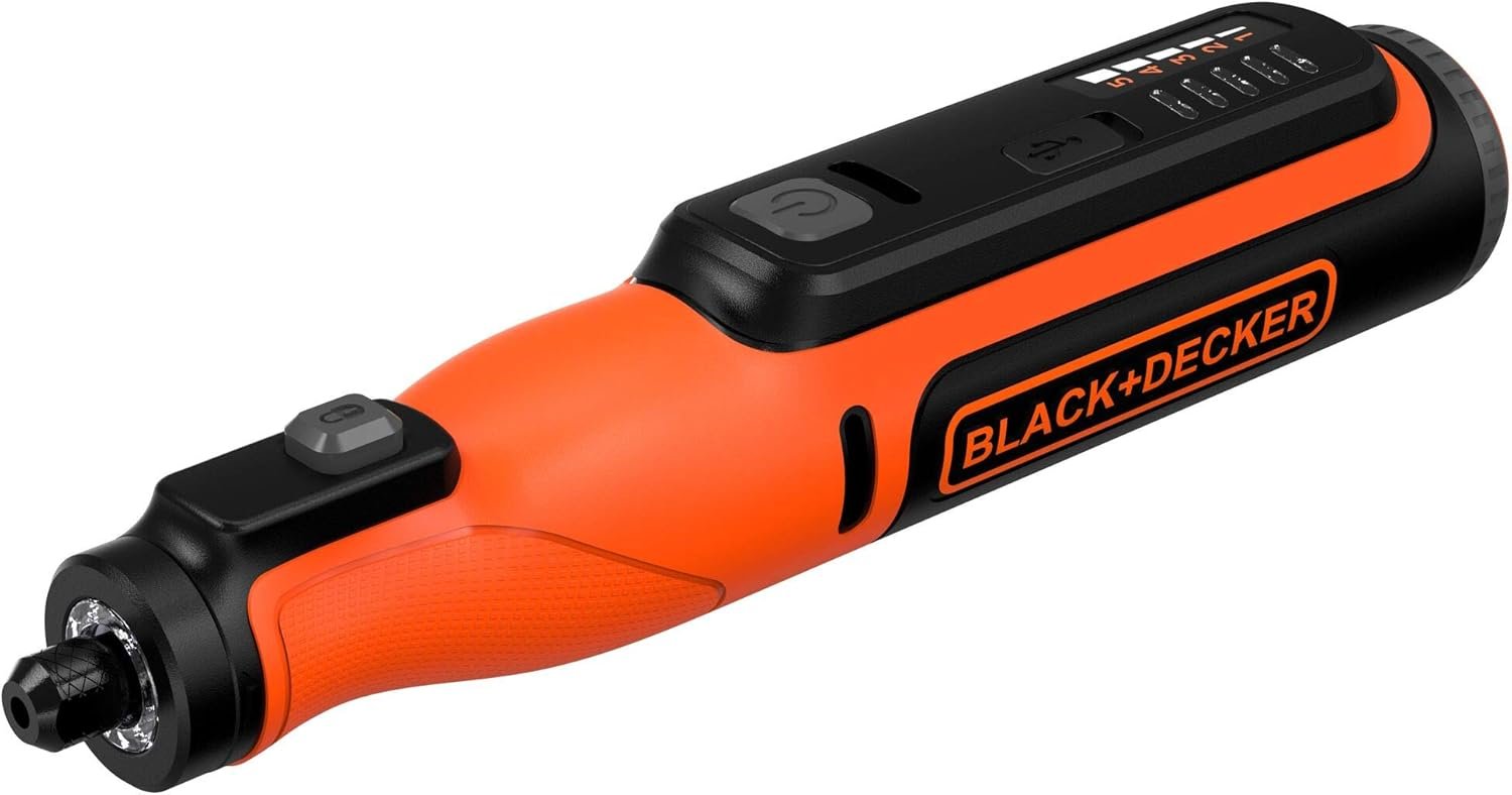 Black+Decker Cordless Rotary Tool 8V - BD-BCRT8I-XJ - 1 Year Full Warranty