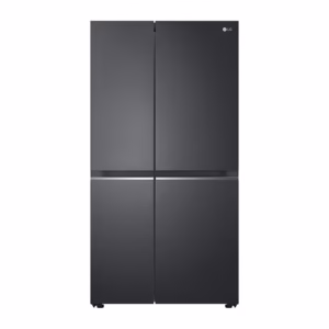 LG 655 Litre Side by Side Fridge in Essence Matte Black - GCB257KQJW - International Version