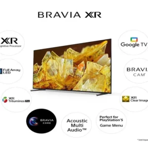 Sony 65 Inch LED 4K UHD Smart Google TV (X90L Series) Black Model - XR-65X90L