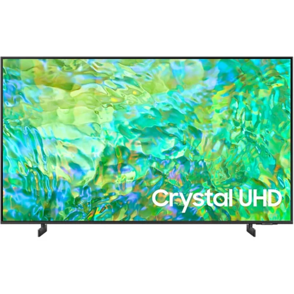 Samsung 50 Inch Crystal UHD Smart TV, Crystal Processor 4K, Vivid Crystal Color, Airslim, Smart Hub, Color Titan Gray Model – UA50CU8000UXZN – 1 Year Full Warranty.