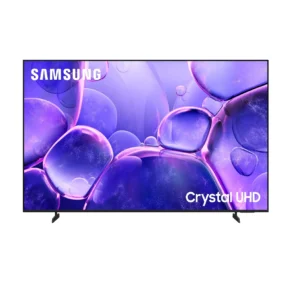 Samsung 85 Inch Crystal UHD U8000F 4K Smart TV (2025) Crystal Processor 4K Black Model – UA85U8000FUXZN – 1 Year Full Warranty.