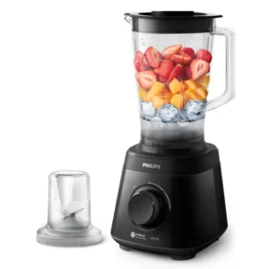 Philips 2Liters Daily Collection Blender, 550W, Color Black Model – HR2141/92 – 1 Year Full Warranty