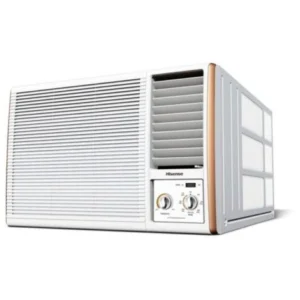 Hisense 2 Ton Window Air Conditioner Rotary Compressor 24000 BTU Color White Model – AW24CT4SPAR01 – 1 Year Full 5 Year Compressor Warranty.