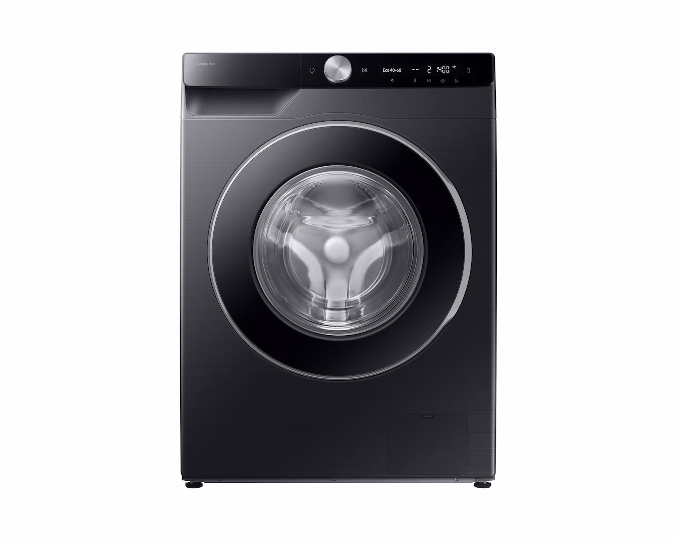 Samsung 9 KG Front load Washing Machine, Fully Automatic, Eco bubble™, SmartThings, AI Energy Mode, Color Black Model –WW90DG5U34AERE