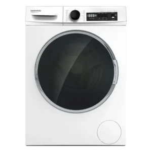 Daewoo 9 Kg Front Load Washing Machine 1400 RPM BLDC Motor , 2-Star Rating, Made in Turkiye Color White Model – DW-DWD-9W1412IT