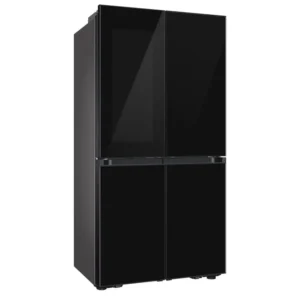 Samsung 645 Liter Bespoke French Door Refrigerator, AI Energy Mode, Color Black Model – RF65DB975E22AE