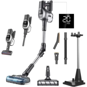 Jimmy Cordless Stick Vacuum Cleaner Grey Powerful Wet And Dry Smart Cleaning Solution – JV9 Pro Aqua