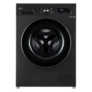LG 9 KG Front Load Washer, Fully Automatic, Smart Diagnosis, 1200 Rpm, Color Black Model – LVF0900PBGC