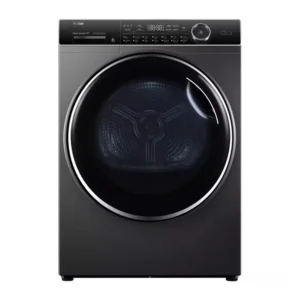 Haier 10 KG Front Load Dryer, Inverter Motor, Stainless Steel Drum, Knob Control, Color Silver Model – HD100-A5979S8UI