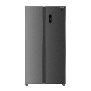 Sharp 815 Litres Side by Side Refrigerator, Child Lock, Interior LED Light, Color Dark Silver Model – SJ-X815P-DS3