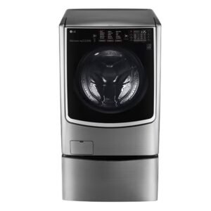 LG 22.5 Kg Washer 12 Kg Dryer Front Load, TrueSteam, ThinQ, Touch LED Control, Color Silver Model – FH0C9CDHK72/F70E1UDNK12