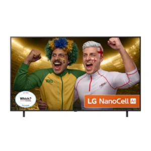 LG 75 Inch NanoCell 4K Smart TV, NANO80 Series, AI Processor Gen8, AI Magic Remote, Color Black (2025) Model – 75NANO80A6B