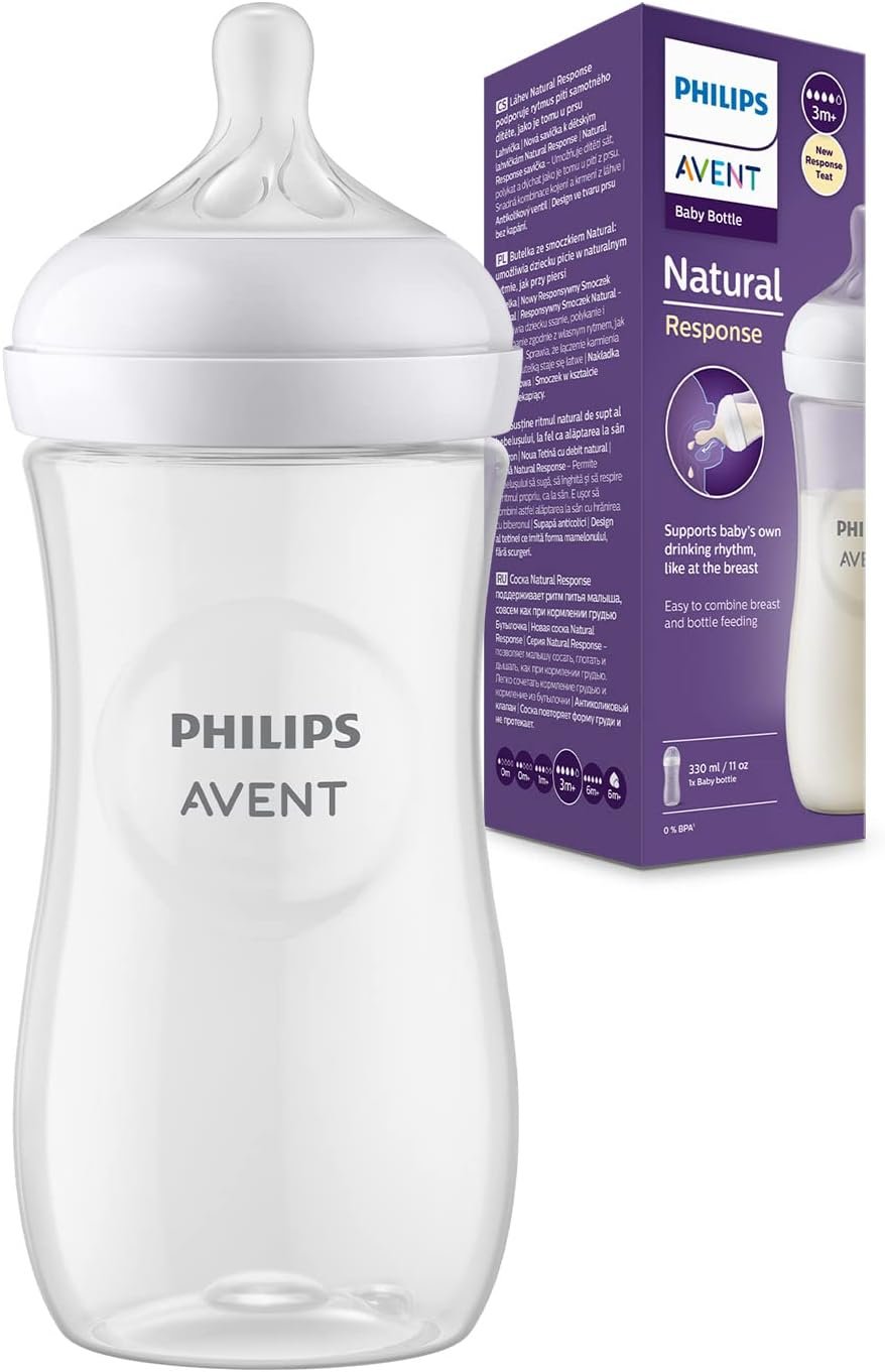 Philips Avent bottle natural with responsive dummy, 330 ml, 1 piece Model - SCY906/01