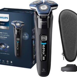 Philips Wet & Dry Use Smart SkinIQ Tech for a Close, Comfortable Shave Flexible Heads, Motion Control Sensor Cordless Use Model - S7886/35