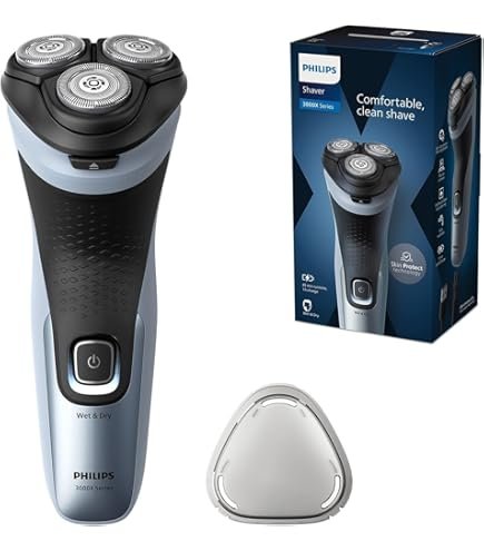 Philips Shaver 3000X Series Wet & Dry Electric Shaver Model - X3063/00