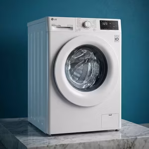 LG 8KG Front Load Steam Washing Machine Color White Model - F4R3TYG3W