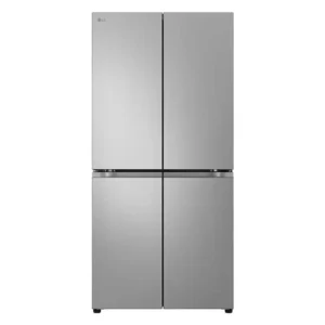 LG 594 Liter French Door Refrigerator, Inverter Compressor, Smart Control, ThinQ, Color Silver Model – GR-B29FFLZB