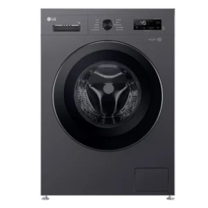 LG 7 Kg Front Load Washing Machine, Direct Drive Motor, 6 Motion Power Wash, Tub Clean, Smart Diagnosis, Color Black Model – F2Y1QYP6J