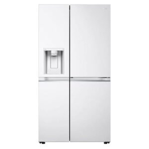 LG 668 Liter Side by Side Refrigerator With Water Dispenser, Inverter Linear Compressor, Color White Model – GC-X267CQHW