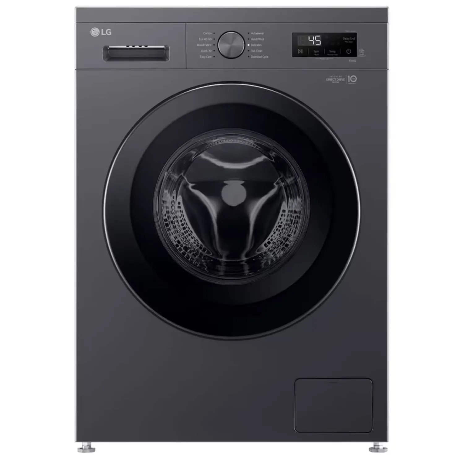 LG 8 Kg Front Load Washing Machine, Steam Technology, Smart Diagnosis, Inverter Direct Drive, Color Black Model – F2Y1TYP6J